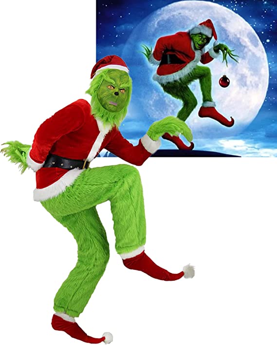 Grinch Costume [7 in 1]